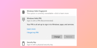 Comment résoudre le problème du code PIN « Hello » grisé sous Windows 11.