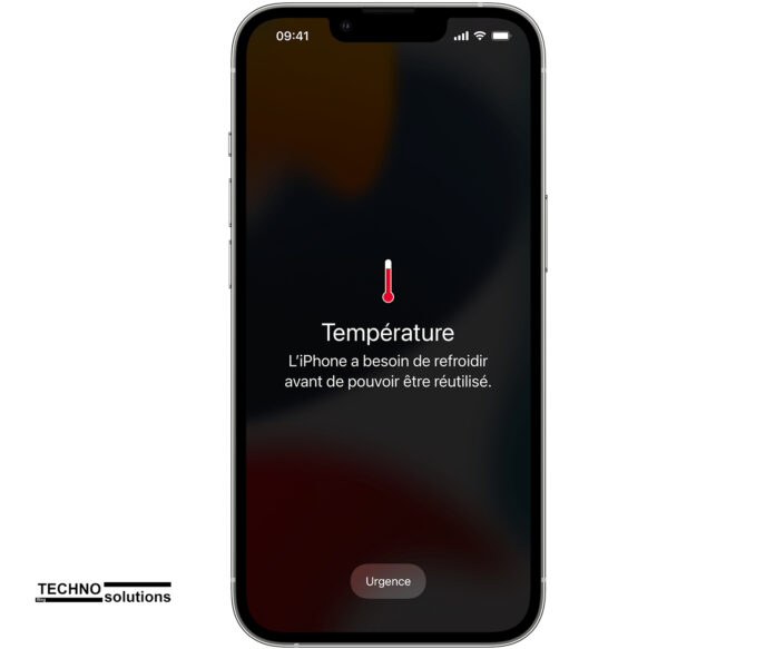 iphone chauffe