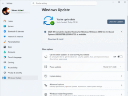 Windows 11 KB5065789 (24H2/25H2) — Actions IA, corrections pour le jeu et amélioration de Hello